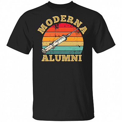 moderna, Black, Unisex T-Shirt