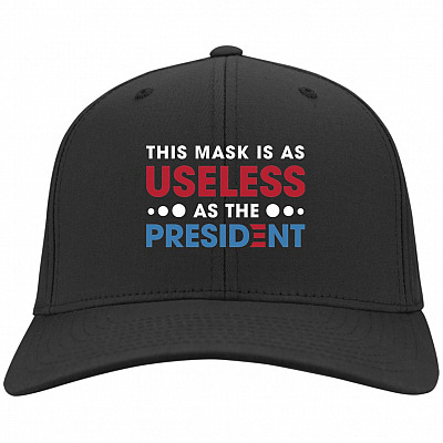 president hat, Black, Twill Cap