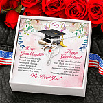 Dear Granddaughter Your Future Is Bright Happy Graduation We Always Believed In You Stethoscope Necklace Dear Granddaughter Your Future Is Bright Happy Graduation We Always Believed In You Stethoscope Necklace