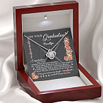 Personalized May Your Future Be Bright And Full Of Opportunities Love Knot Necklace - Graduation 2021 Gift