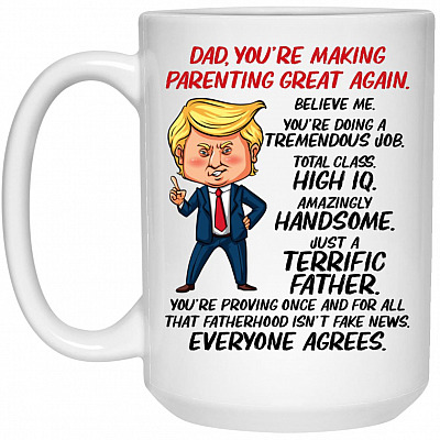 15 oz. White Mug