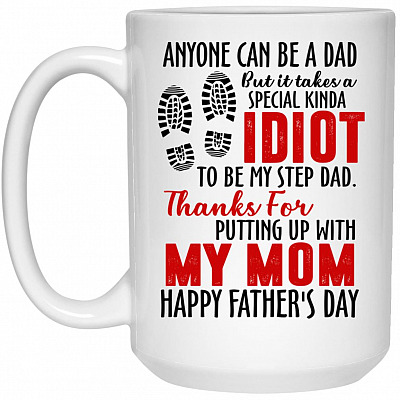 15 oz. White Mug
