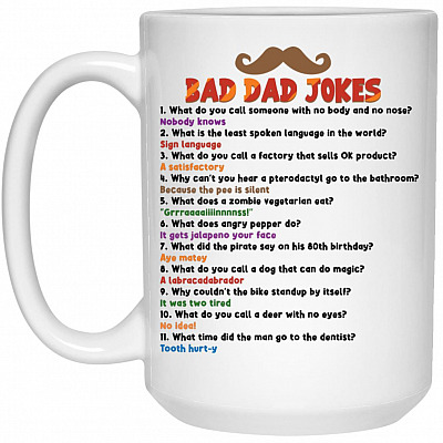 15 oz. White Mug