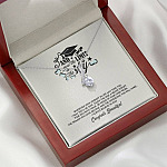 Congratulations Graduation And Now The Limit Is The Sky Graduated Alluring Pendant Necklace