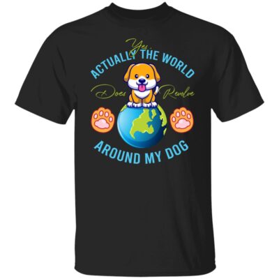 dog t, Black, Unisex T-Shirt