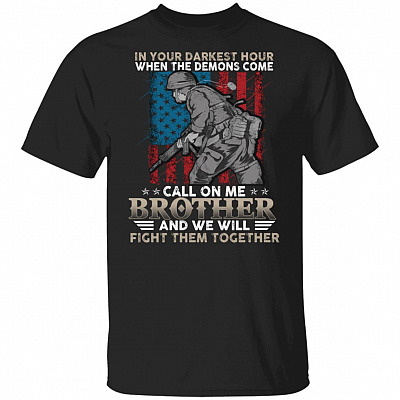 brother t, Black, Unisex T-Shirt
