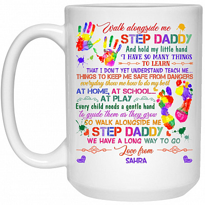 15 oz. White Mug