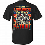 Never Apologize, Black, Unisex T-Shirt