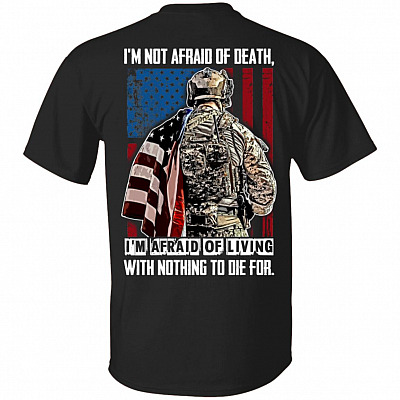AFRAID T, Black, Unisex T-Shirt
