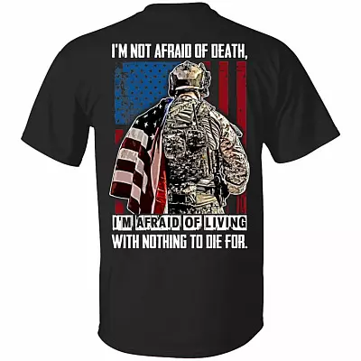AFRAID T, Black, Unisex T-Shirt