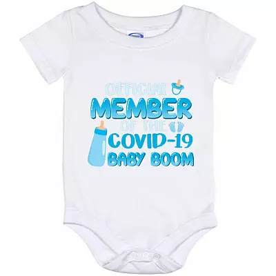 Official Member Onesie, White, Baby Onesie - 12 Month