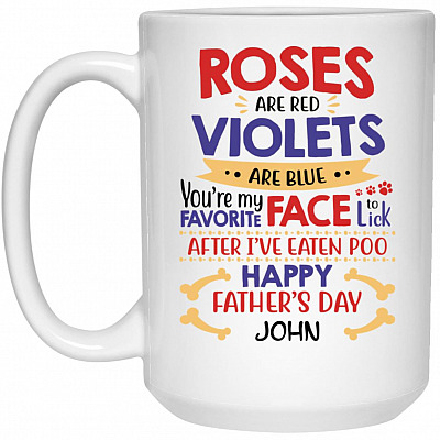 15 oz. White Mug