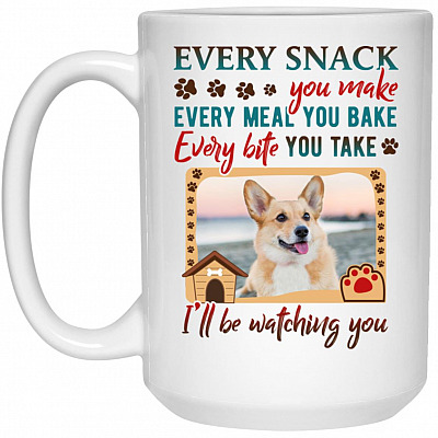 15 oz. White Mug