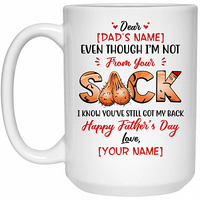15 oz. White Mug