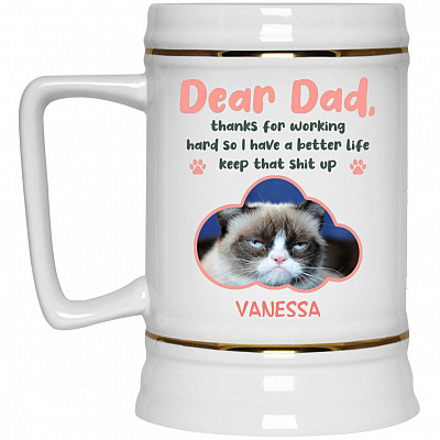 22 oz. Beer Stein
