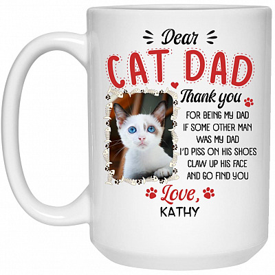 15 oz. White Mug