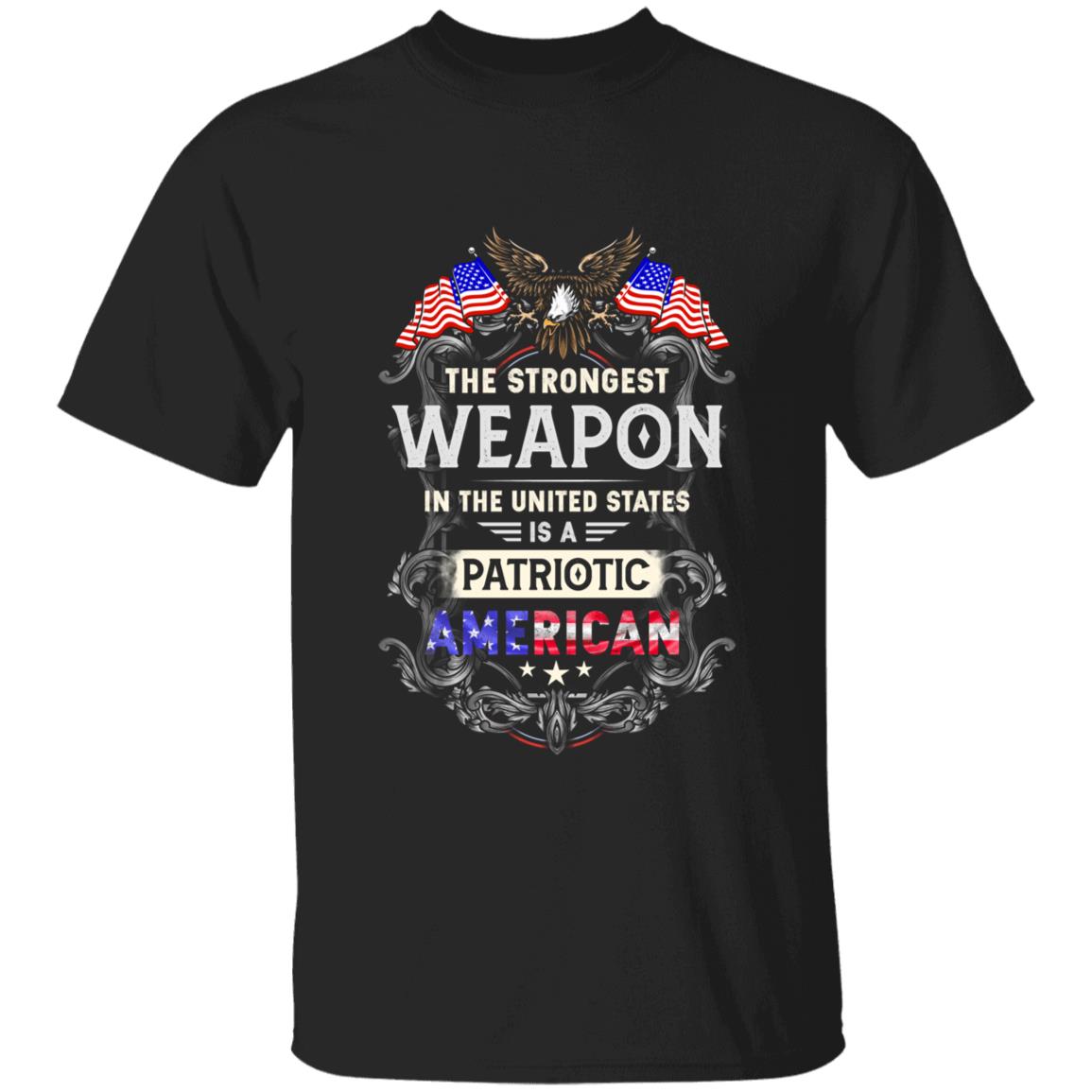 The Strongest Weapon In, Black, Unisex T-Shirt The Strongest Weapon In, Black, Unisex T-Shirt