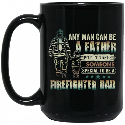 15 oz. Black Mug