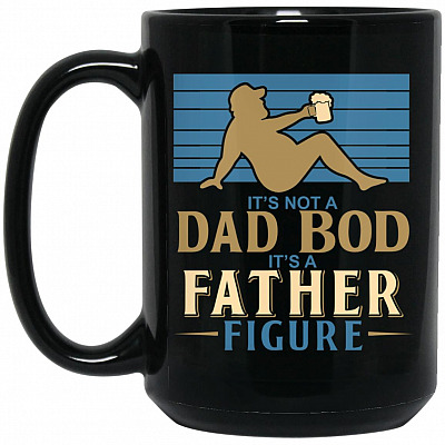 15 oz. Black Mug