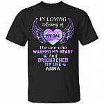Personalized in Loving Memory, Black, Unisex T-Shirt Personalized in Loving Memory, Black, Unisex T-Shirt