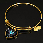 Angel Wings in Loving Memory of My Dad the One Who Warmed My Heart Brightened My Life Heart Pendant Necklace