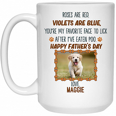 15 oz. White Mug