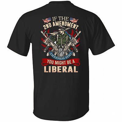 2nd amendant, Black, Unisex T-Shirt
