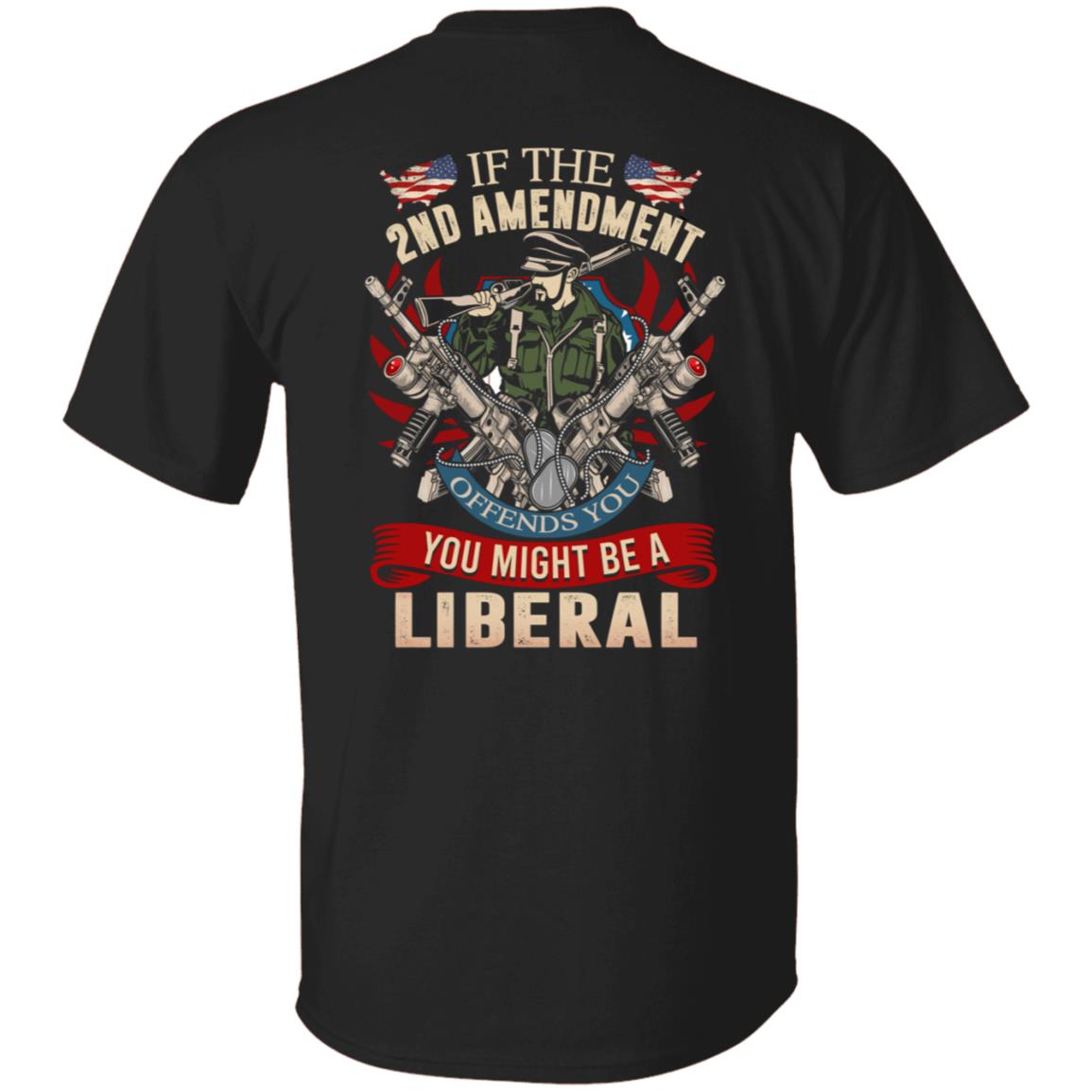 2nd amendant, Black, Unisex T-Shirt