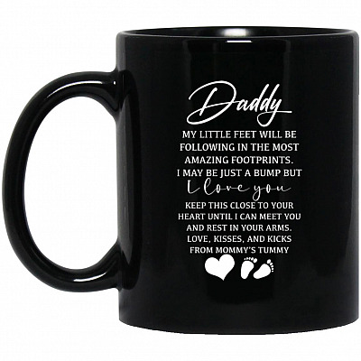 11 oz. Black Mug