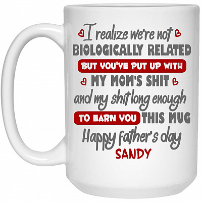 15 oz. White Mug
