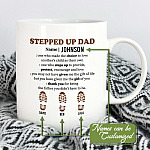 64 HG uu tien. Stepped Up Dad Mug_2