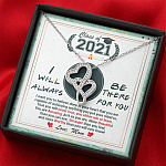 Class Of 2021 Friends I Will Always Be There For You You Are Amazing Just As You Are Double Hearts Necklace Class Of 2021 Friends I Will Always Be There For You You Are Amazing Just As You Are Double Hearts Necklace