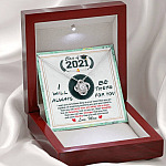 Class Of 2021 Friends I Will Always Be There For You You Are Amazing Just As You Are Love Knot Necklace