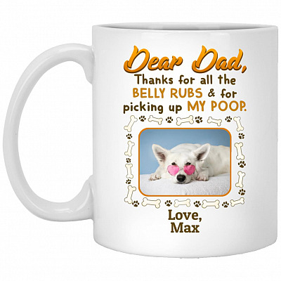 11 oz. White Mug