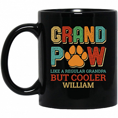 11 oz. Black Mug