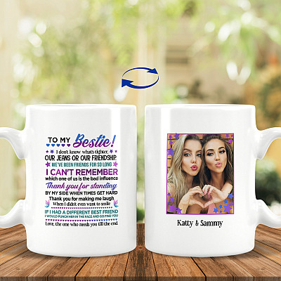 15 oz. White Mug