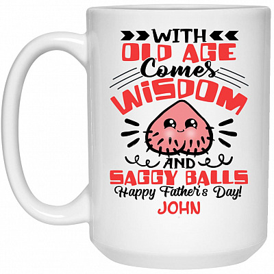 15 oz. White Mug