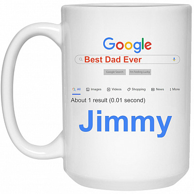 15 oz. White Mug
