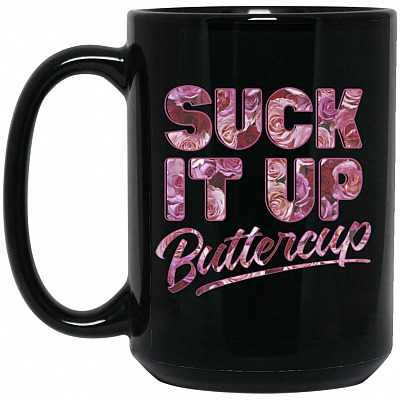 15 oz. Black Mug