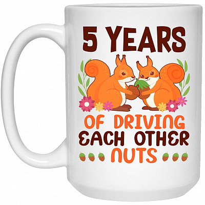 15 oz. White Mug