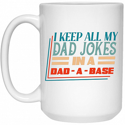 15 oz. White Mug