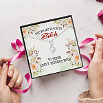You're My Favorite Bitch To Bitch About Bitches With Alluring Beauty Necklace - Bestie Necklaces for Women