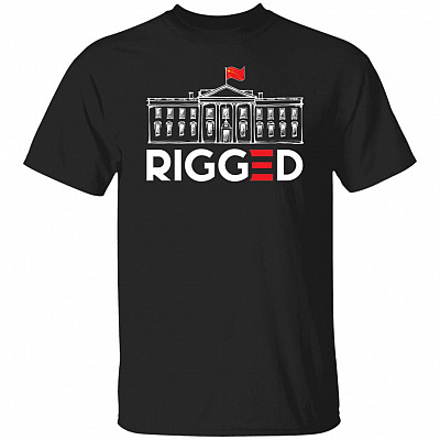 White House Rigged T-Shirt, Black, Unisex T-Shirt