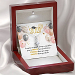 You're Braver Than You Believe Stronger Than You Seem Alluring Beauty Necklace - Graduation Gift Necklace