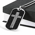 Fear Not For I Am With You Do Not Be Dismayed For I Am Your God Isaiah 41 10 Dog Tag Pendant Necklace