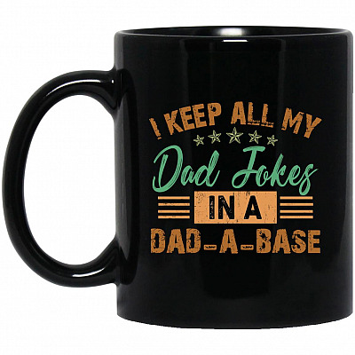 11 oz. Black Mug