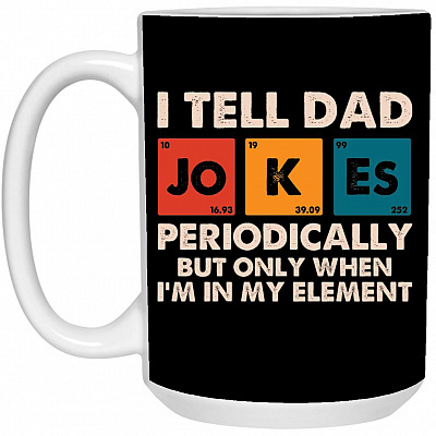 15 oz. White Mug