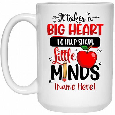 15 oz. White Mug
