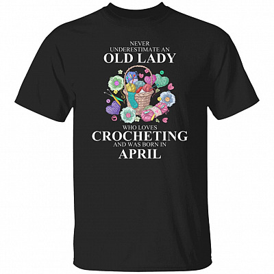 April Tshirt, Black, Unisex T-Shirt