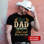 hot cowboy leaning on a wall